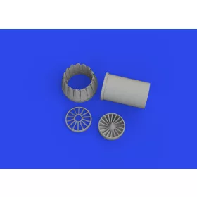   Eduard Accessories F-35A exhaust nozzle PRINT 1/48 TAMIYA - 3D nyomtatott hajtómű-fúvócső