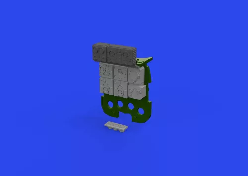 Eduard Accessories Bf 110G radio equipment 1/48 EDUARD - rádióberendezések – részletező készlet