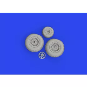 Eduard Accessories B-25J wheels 1/48 HKM - kerékkészlet