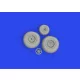 Eduard Accessories B-25J wheels 1/48 HKM - kerékkészlet
