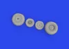 Eduard Accessories Mi-8MT wheels 1/48 ZVEZDA - kerékkészlet