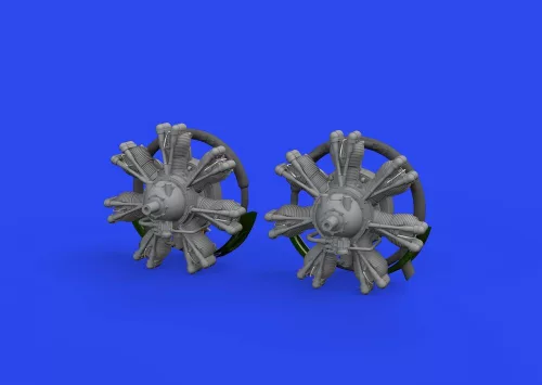 Eduard Accessories Anson Mk.I engines PRINT 1/48 AIRFIX - 3D nyomtatott motorkészlet