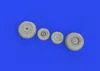 Eduard Accessories Mi-8MT wheels 1/48 TRUMPETER - kerékkészlet