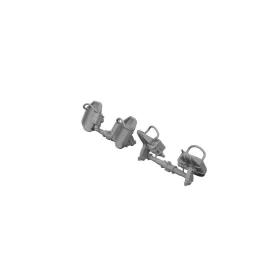   Eduard Accessories Bf 109E rudder pedals early 1/48 - oldalkormány-pedálok