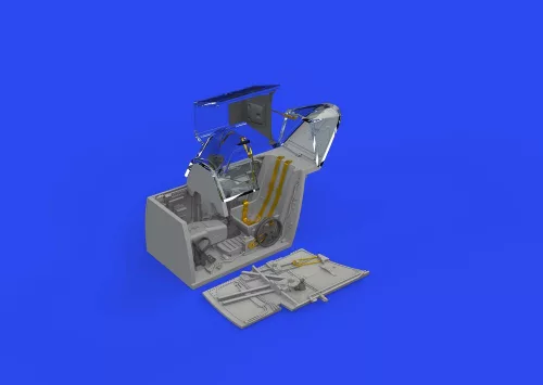 Eduard Accessories Bf 109F cockpit PRINT 1/48 EDUARD - cockpitkészlet
