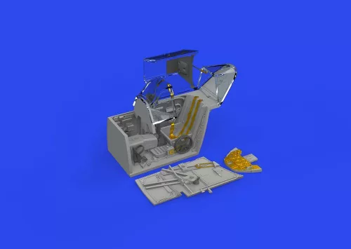 Eduard Accessories Bf 109F cockpit PRINT 1/48 EDUARD - cockpitkészlet