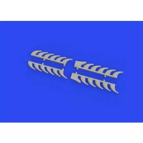   Eduard Accessories Do 335A exhaust stacks PRINT 1/48 TAMIYA - 3D nyomtatott kipufogócsonkok