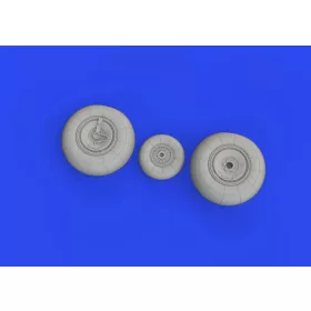   Eduard Accessories Do 335A wheels 1/48 TAMIYA - kerékkészlet