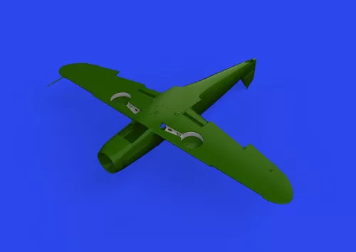 Eduard Accessories Bf 109F wheel bays rounded PRINT 1/48 EDUARD - futóműakna-részletező készlet