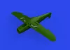 Eduard Accessories Bf 109F wheel bays angular PRINT 1/48 EDUARD - futóműakna-részletező készlet