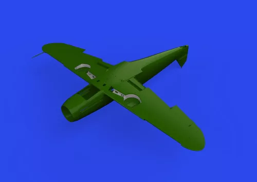 Eduard Accessories Bf 109F wheel bays angular PRINT 1/48 EDUARD - futóműakna-részletező készlet