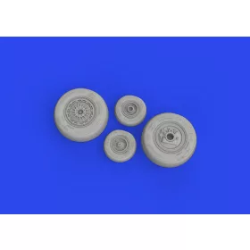 Eduard Accessories F-4E wheels 1/48 MENG - kerékkészlet