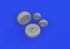 Eduard Accessories F-4E wheels 1/48 MENG - kerékkészlet