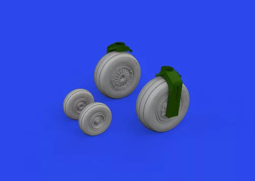 Eduard Accessories F-4E wheels 1/48 MENG - kerékkészlet