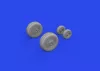 Eduard Accessories F-4E wheels 1/48 MENG - kerékkészlet