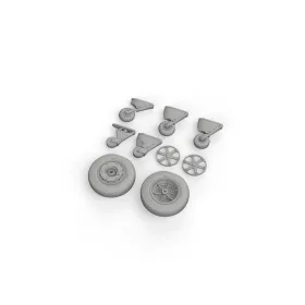 Eduard Accessories FM-2 wheels 1/48 EDUARD - kerékkészlet