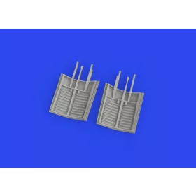   Eduard Accessories F-104A/C airbrakes PRINT 1/48 KINETIC / EDUARD - F-104A/C légfékek KINETIC – kormányfelület-részletező készlet