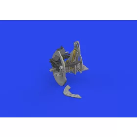   Eduard Accessories FM-2 cockpit w/ armoured headrest PRINT 1/48 EDUARD - cockpit páncélozott fejtámlával – 3D nyomtatott részletező készlet