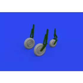 Eduard Accessories MiG-17 wheels 1/48 AMMO - kerékkészlet