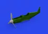 Eduard Accessories Bf 109K-4 propeller PRINT 1/48 EDUARD - Bf 109K-4 légcsavar – 3D nyomtatott