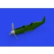 Eduard Accessories Bf 109K-4 propeller PRINT 1/48 EDUARD - Bf 109K-4 légcsavar – 3D nyomtatott
