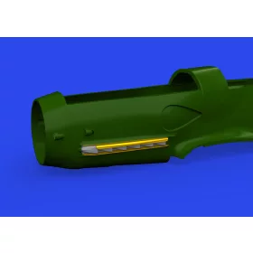   Eduard Accessories Bf 109K-4 exhaust stacks PRINT 1/48 EDUARD - 3D nyomtatott kipufogócsonkok