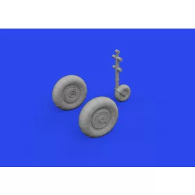   Eduard Accessories Bf 109K-4 wheels 1/48 EDUARD - kerékkészlet