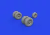 Eduard Accessories Sea King wheels 1/48 AIRFIX - kerékkészlet