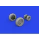 Eduard Accessories F/A-18E/F wheels 1/48 HASEGAWA - kerékkészlet