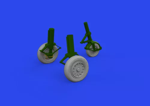 Eduard Accessories J-35 Draken wheels Type 1 1/48 HASEGAWA - kerékkészlet