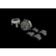 Eduard Accessories FM-1 engine PRINT - 3D nyomtatott motorkészlet