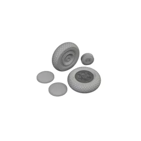   Eduard Accessories P-47D wheels cross tread 1/48 - kerékkészlet