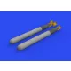 Eduard Accessories Italian WWII torpedo A.130 1/48 - olasz II. világháborús A.130 torpedók – 2 db