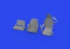Eduard Accessories TBM seats PRINT 1/48 ACADEMY - 3D nyomtatott ülések