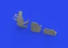 Eduard Accessories TBM seats PRINT 1/48 ACADEMY - 3D nyomtatott ülések