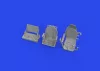 Eduard Accessories TBM seats PRINT 1/48 ACADEMY - 3D nyomtatott ülések