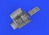 Eduard Accessories F-16C wheel bays early PRINT 1/48 KINETIC - futóműakna-részletező készlet