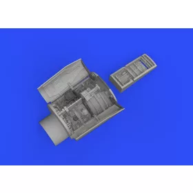  Eduard Accessories F-16C wheel bays early PRINT 1/48 KINETIC - futóműakna-részletező készlet