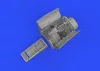 Eduard Accessories F-16C wheel bays early PRINT 1/48 KINETIC - futóműakna-részletező készlet