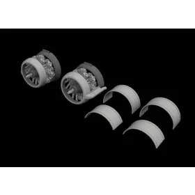   Eduard Accessories Beaufort Mk.I engines PRINT  ICM - 3D nyomtatott motorkészlet
