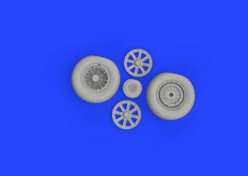 Eduard Accessories F4U wheels 1/48 MAGIC FACTORY - kerékkészlet