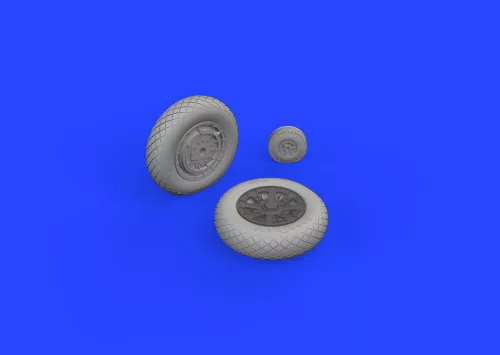 Eduard Accessories F4U wheels 1/48 MAGIC FACTORY - kerékkészlet