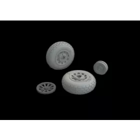   Eduard Accessories P-51B/C wheels block tread  EDUARD - kerékkészlet