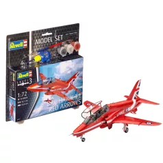  Revell Model Set Bae Hawk T-1 Red Arrows 1:72 repülő makett 64921R