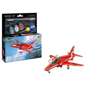   Revell Model Set BAe HAWK T.1 RED ARROWS – 1:72 repülőgép makett