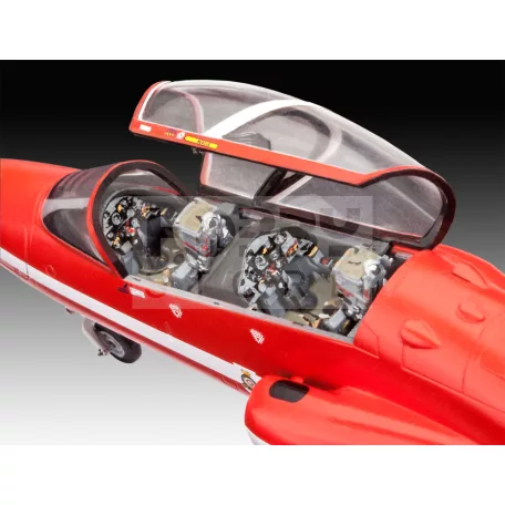 Revell Model Set Bae Hawk T-1 Red Arrows 1:72 repülő makett 64921R