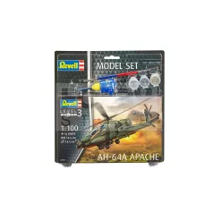 Revell Model Set AH-64A Apache 1:100 repülő makett 64985R