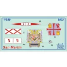 Zvezda Spanish ship San Martin makett 1:350 (6502Z)