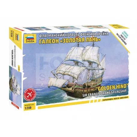 Zvezda Golden Hind makett 1:350 (6509Z)