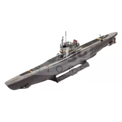   Revell Model Set German Submarine Type VII C/41 1:1200 tengeralattjáró makett 65154R